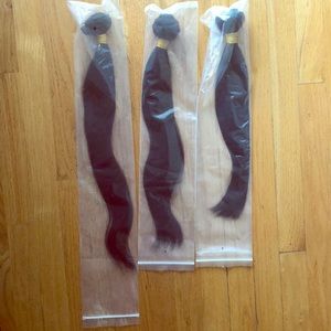 Brazilian Straight hair weave 16’ 18’ 20’ grade 8a